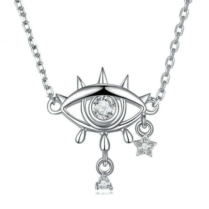 Olivenorma Sterling Silver Tears Of Evil Eye Pendant Necklace - image 7