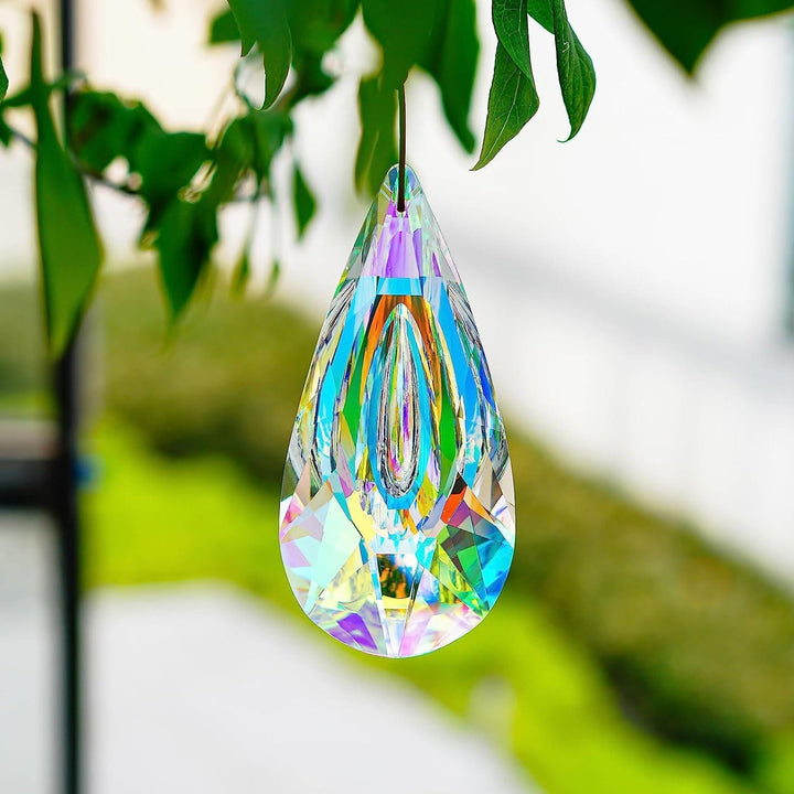 Olivenorma AB-Colorful Hanging Crystal Prism For Rainbow Light Effects And Decor Suncatcher - image 8
