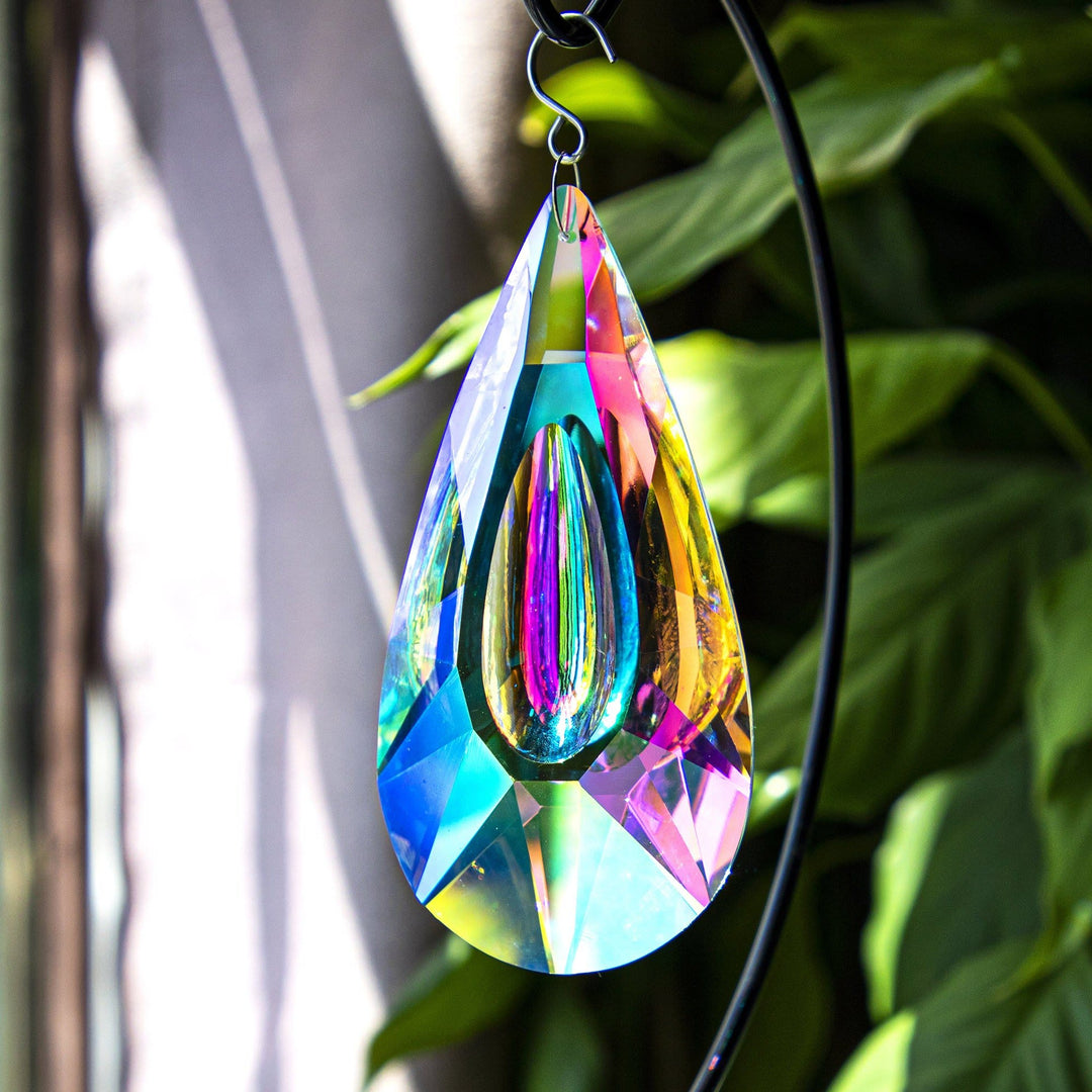 Olivenorma AB-Colorful Hanging Crystal Prism For Rainbow Light Effects And Decor Suncatcher - image 6