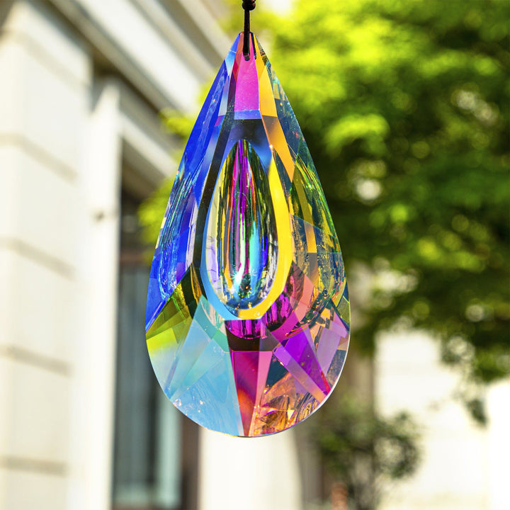 Olivenorma AB-Colorful Hanging Crystal Prism For Rainbow Light Effects And Decor Suncatcher - image 3