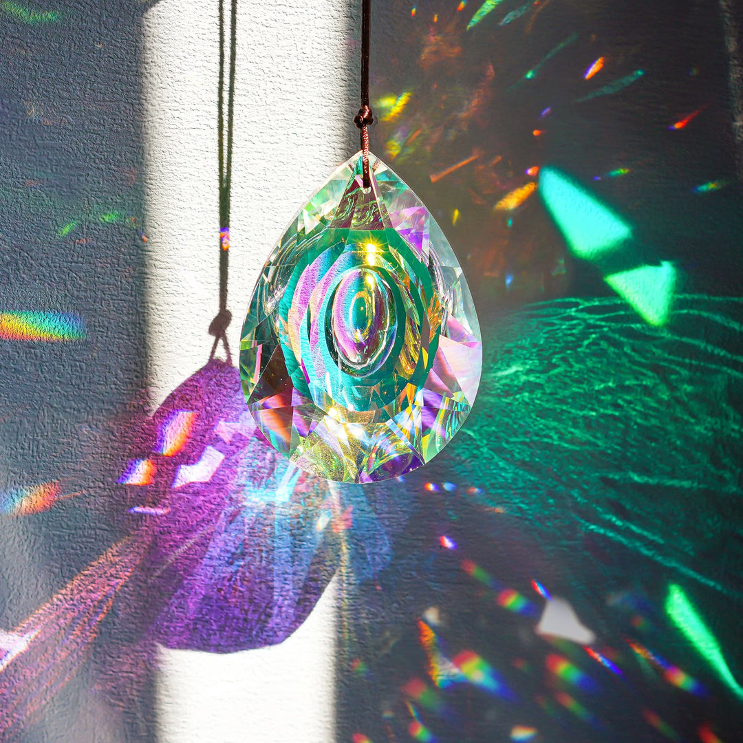 Olivenorma Hanging Chandelier Crystals Prisms Window Suncatcher - image 1