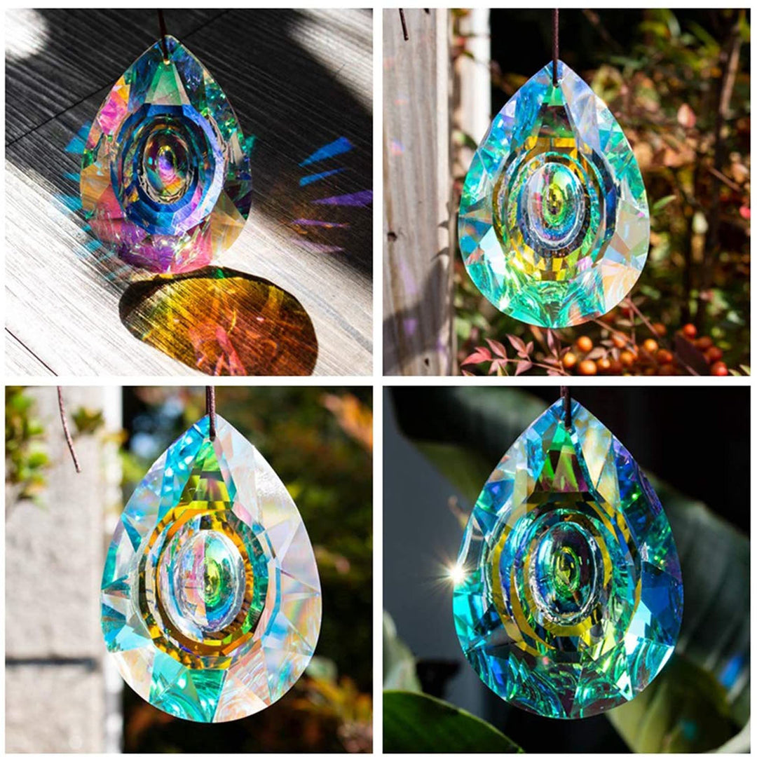Olivenorma Hanging Chandelier Crystals Prisms Window Suncatcher - image 8