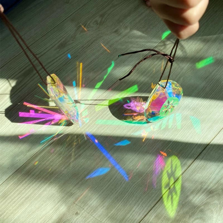 Olivenorma Hanging Chandelier Crystals Prisms Window Suncatcher - image 5
