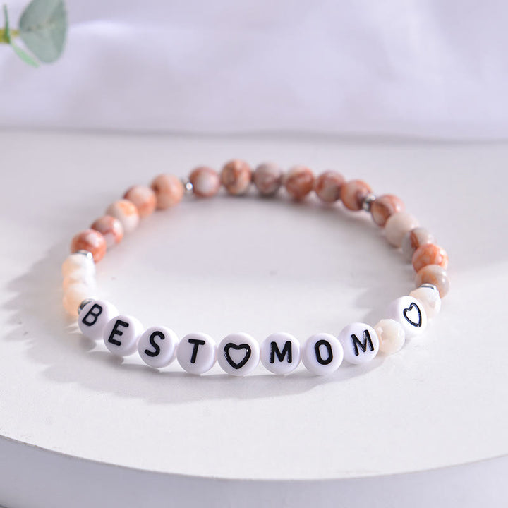 Olivenorma Gifts For Best Mom Natural Stones Bracelet - image 9