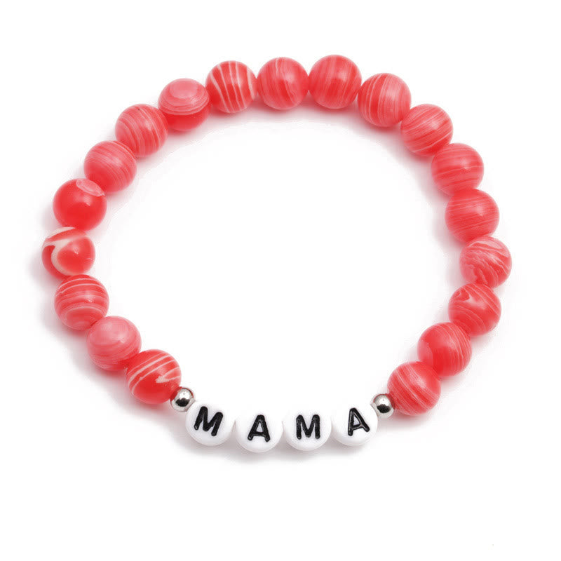 Olivenorma "MOM" Carnelian Beaded Bracelet - image 5