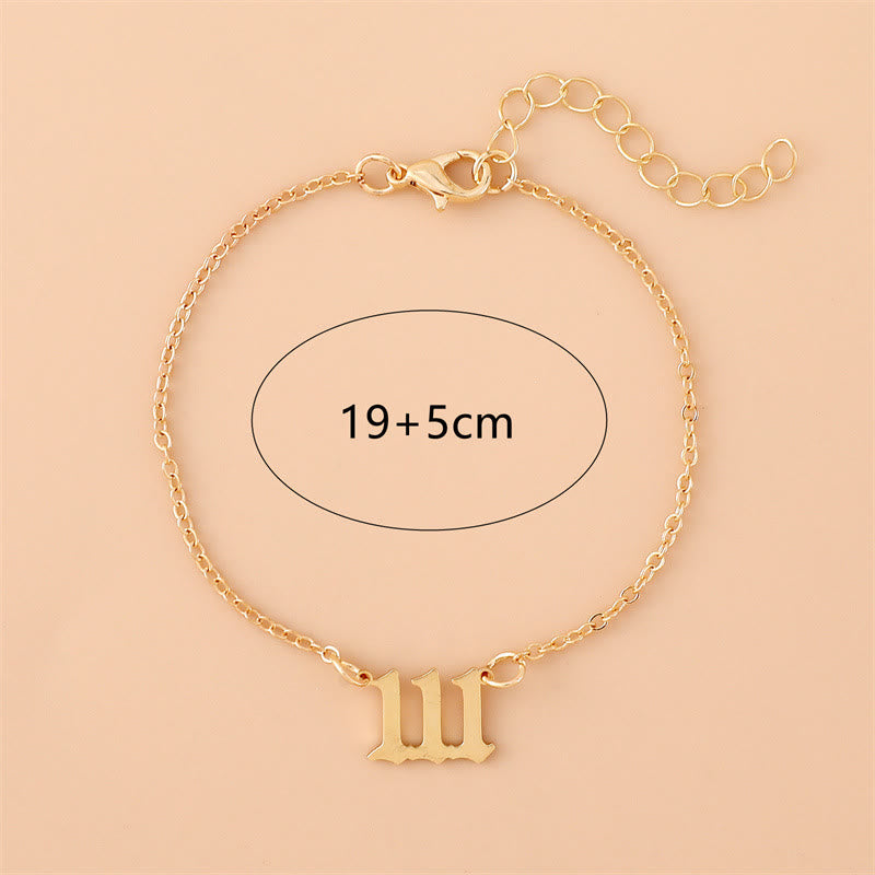 Olivenorma Angel Number Stainless Steel Bracelet - image 18