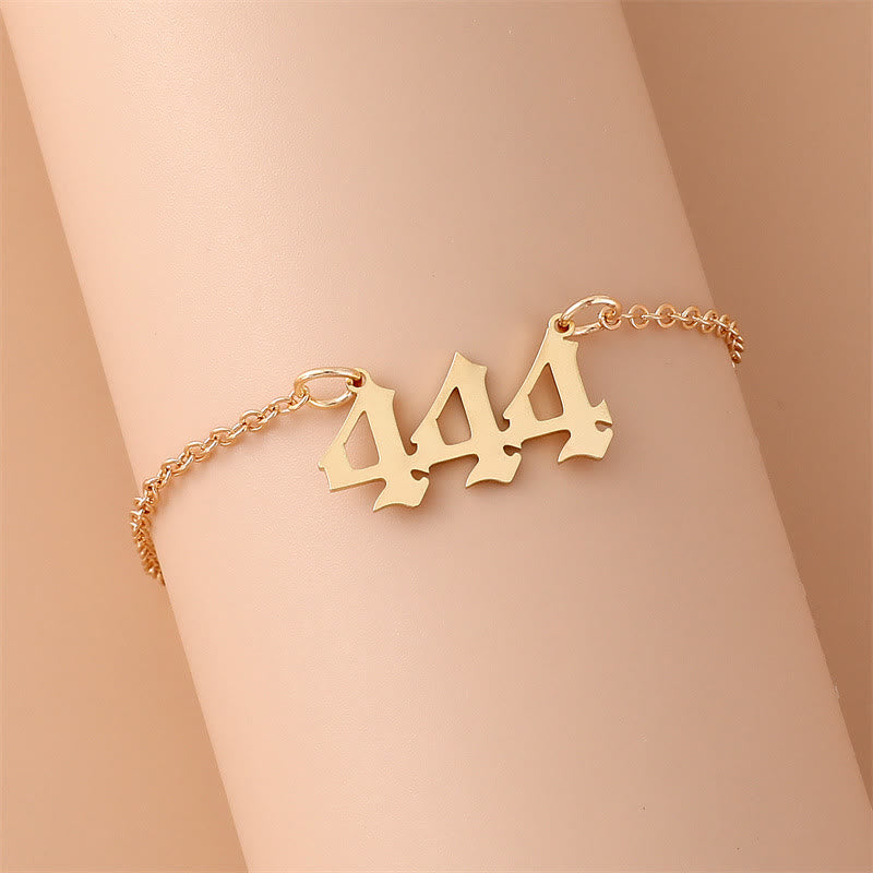 Olivenorma Angel Number Stainless Steel Bracelet - image 22