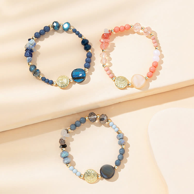 Olivenorma Natural Stone Agate Beaded Bracelet - image 9