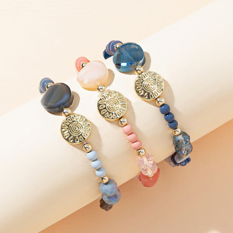 Olivenorma Natural Stone Agate Beaded Bracelet - image 10