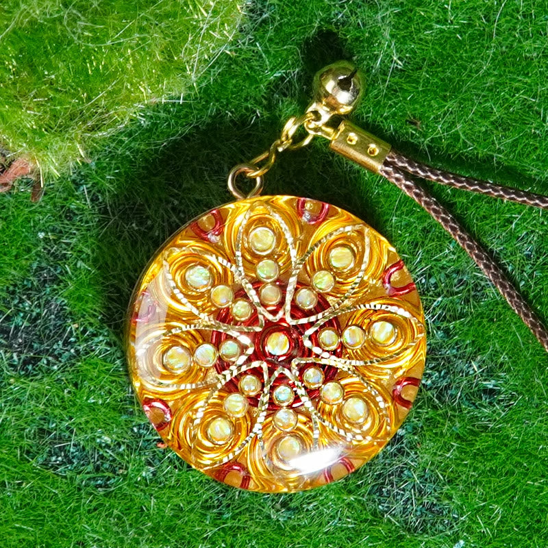 Olivenorma "Star Bright" Citrine Orgone Necklace - image 3