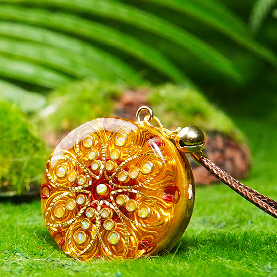 Olivenorma "Star Bright" Citrine Orgone Necklace - image 1