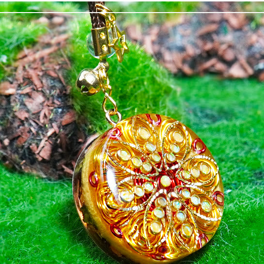 Olivenorma "Star Bright" Citrine Orgone Necklace - image 2