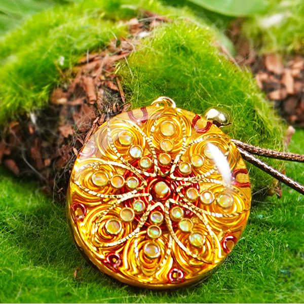 Olivenorma "Star Bright" Citrine Orgone Necklace - image 4
