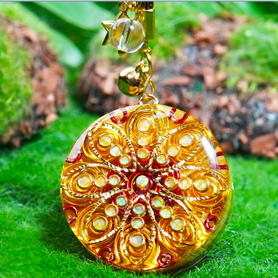 Olivenorma "Star Bright" Citrine Orgone Necklace - image 5