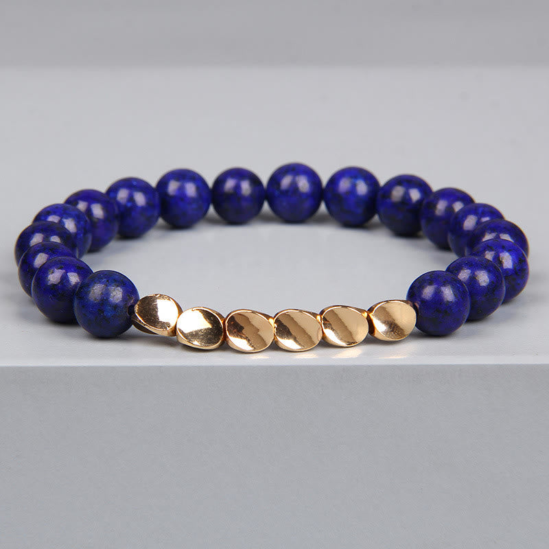 Olivenorma Natural Crystal Alloy Button Beads Bracelet - image 6