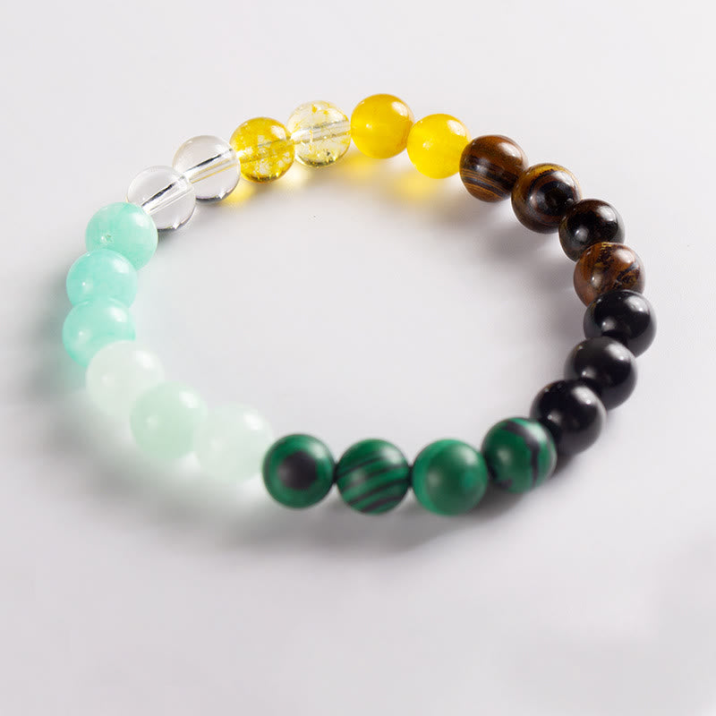 Olivenorma Malachite Tiger Eye Money Bracelet - image 4