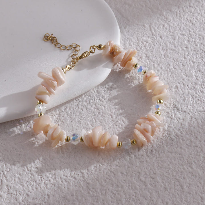 Olivenorma Natural Irregular Degaussed Crystal Bracelet - Sun Stone - image 2