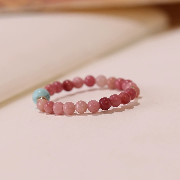 Olivenorma Extra Fine 2mm Rhodochrosite Bead Ring - image 7