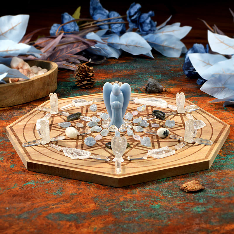 Olivenorma 81 Original Stones Angel Blessing Crystal Array - Angel Blessing Crystal Array - image 0