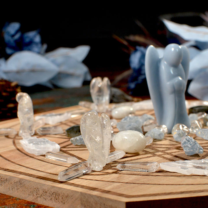 Olivenorma 81 Original Stones Angel Blessing Crystal Array - image 4