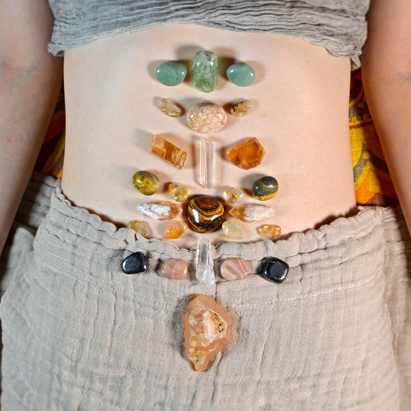 Olivenorma Energy Generator Solar Plexus Chakra Crystal Array - image 3