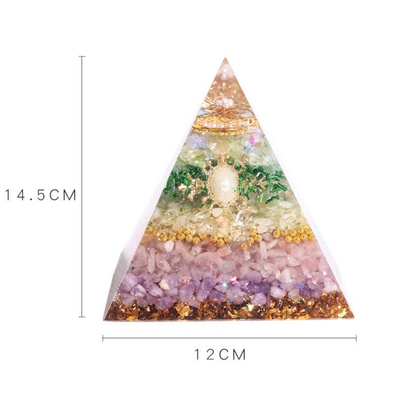 Olivenorma Handmade 12cm Energy Collector Orgone Pyramid - image 10
