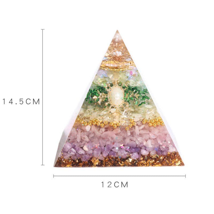 Olivenorma Handmade 12cm Energy Collector Orgone Pyramid - image 10