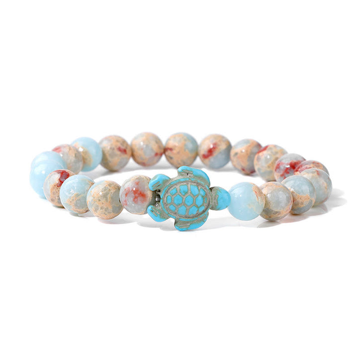 Olivenorma Sea Turtle Protection Bracelet with Card - Agalmatolite - With Card - image 24