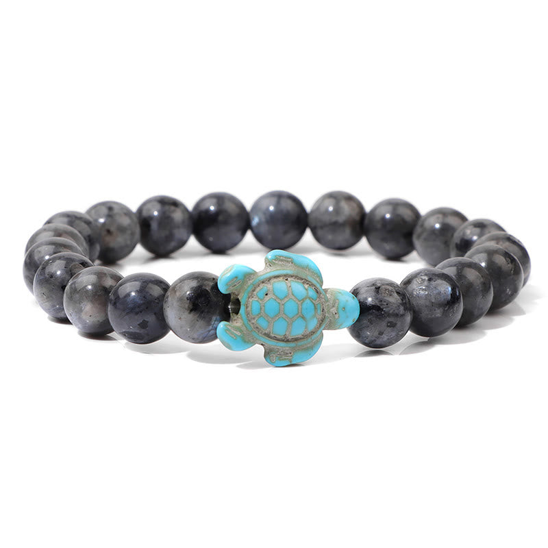 Olivenorma Sea Turtle Protection Bracelet with Card - Labradorite - With Card - image 16