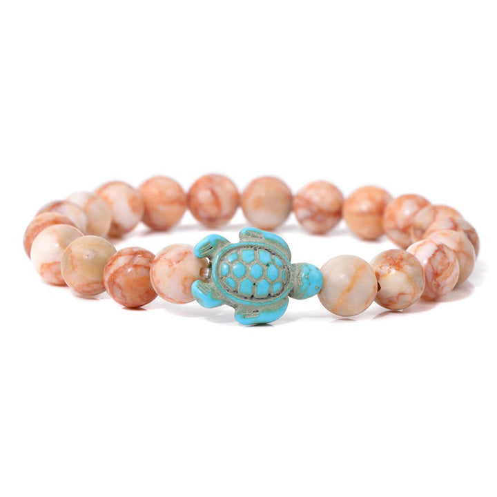 Olivenorma Sea Turtle Protection Bracelet with Card - Rhodochrosite - With Card - image 35