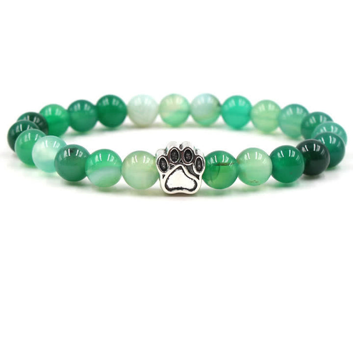 Olivenorma Stray Dog Paw Protection Bracelet with Card - Green Aventurine - With Card - image 12