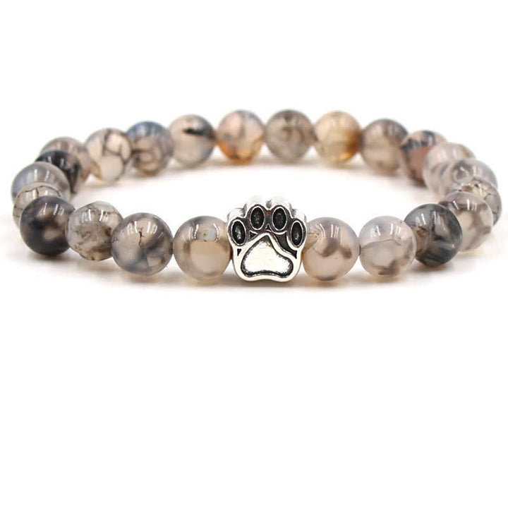 Olivenorma Stray Dog Paw Protection Bracelet with Card - Dragon Vein Agate - With Card - image 32