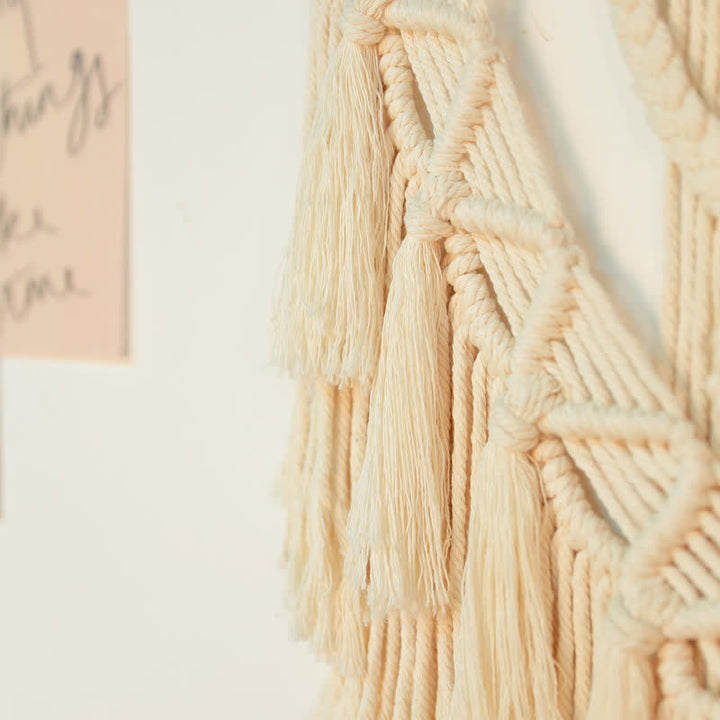 Olivenorma Macrame Boho Weave Wall Hanging Decor - image 3