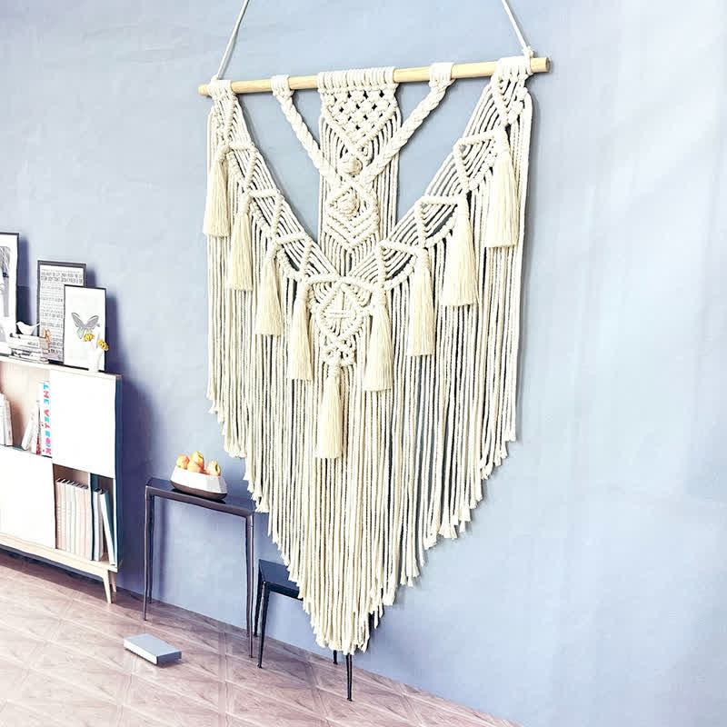 Olivenorma Macrame Boho Weave Wall Hanging Decor - image 6
