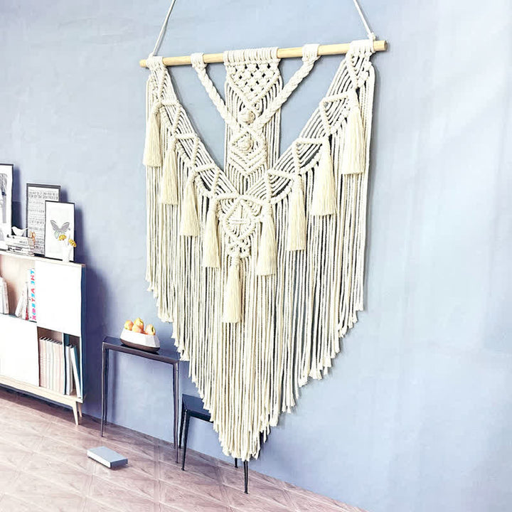 Olivenorma Macrame Boho Weave Wall Hanging Decor - image 6