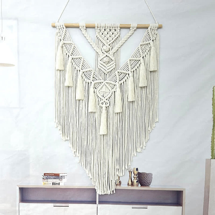 Olivenorma Macrame Boho Weave Wall Hanging Decor - image 12