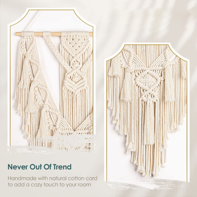 Olivenorma Macrame Boho Weave Wall Hanging Decor - image 2