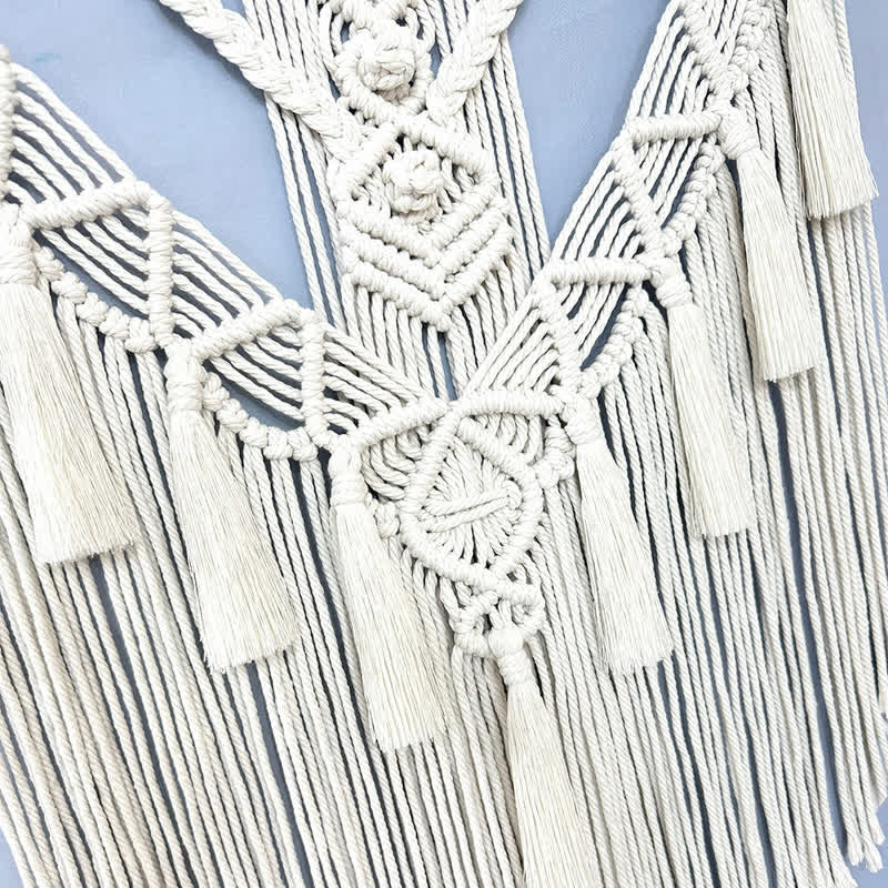 Olivenorma Macrame Boho Weave Wall Hanging Decor - image 13