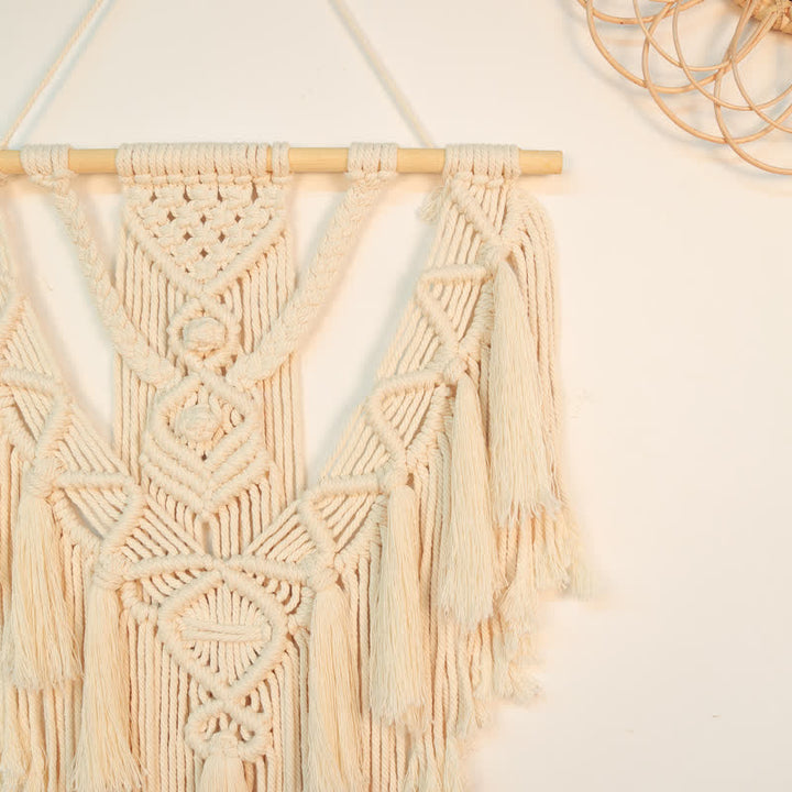 Olivenorma Macrame Boho Weave Wall Hanging Decor - image 5