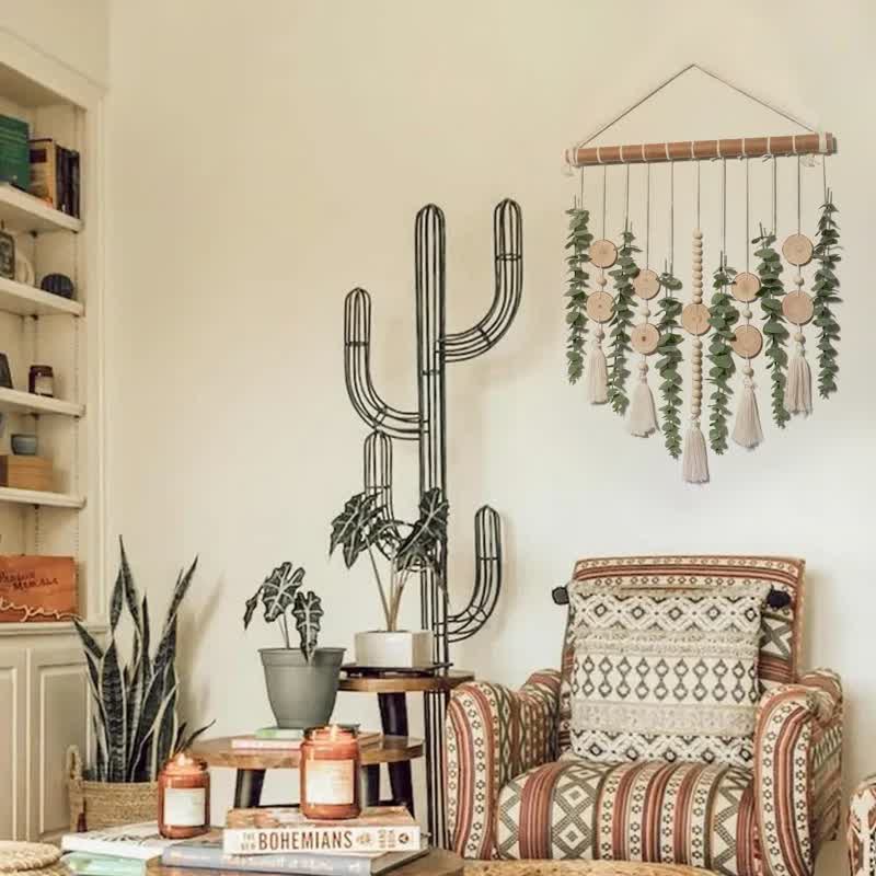 Olivenorma Artificial Eucalyptus Wall Hanging Decor - image 3