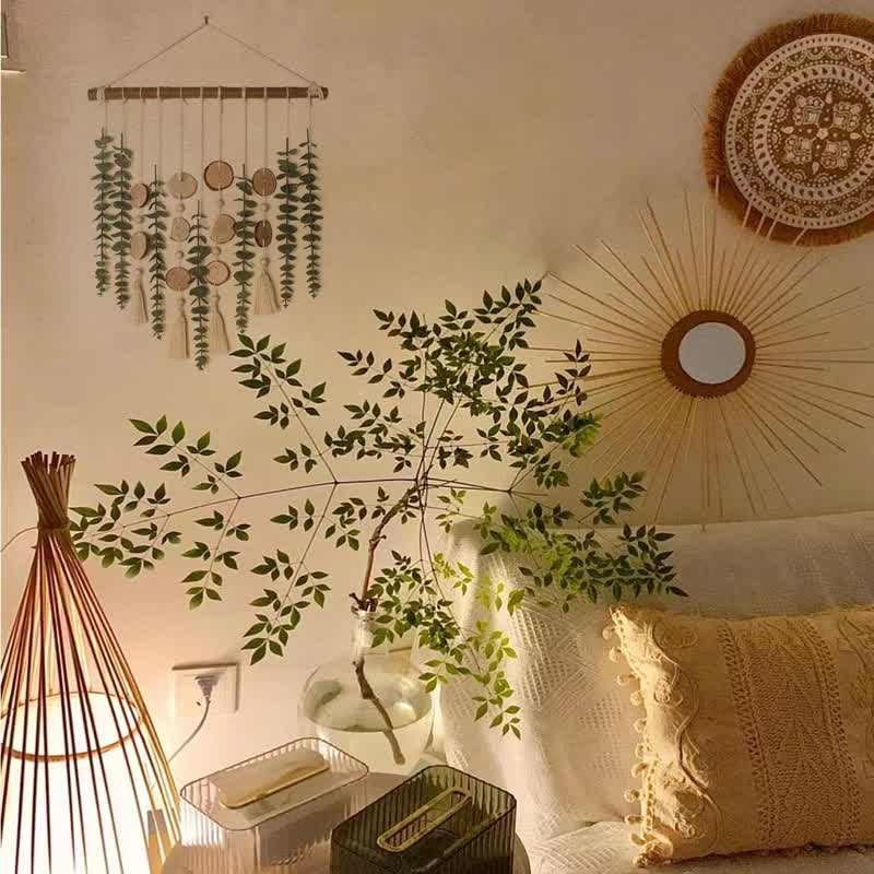 Olivenorma Artificial Eucalyptus Wall Hanging Decor - image 4