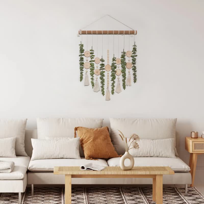 Olivenorma Artificial Eucalyptus Wall Hanging Decor - image 1