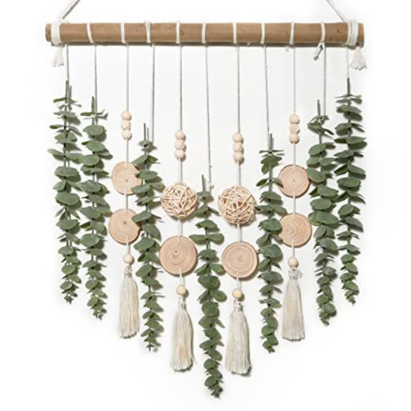 Olivenorma Artificial Eucalyptus Wall Hanging Decor - Style 2 - image 8