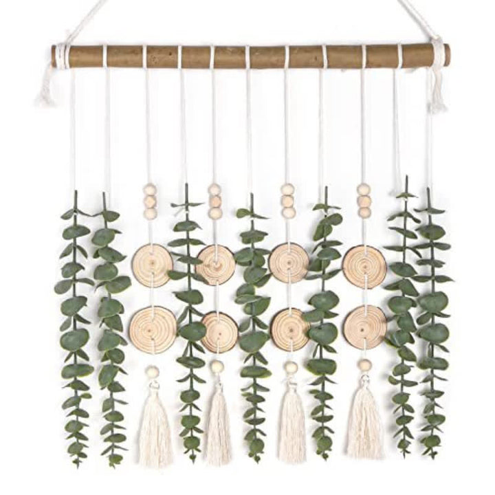 Olivenorma Artificial Eucalyptus Wall Hanging Decor - Style 3 - image 9