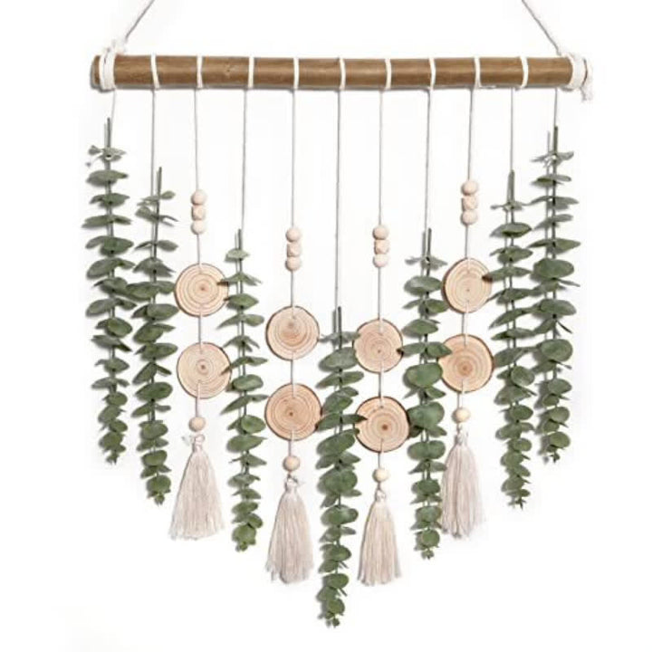 Olivenorma Artificial Eucalyptus Wall Hanging Decor - Style 4 - image 10