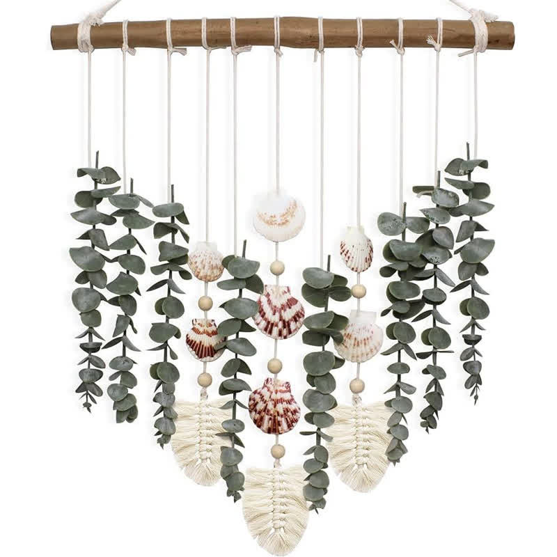 Olivenorma Artificial Eucalyptus Wall Hanging Decor - Style 5 - image 11