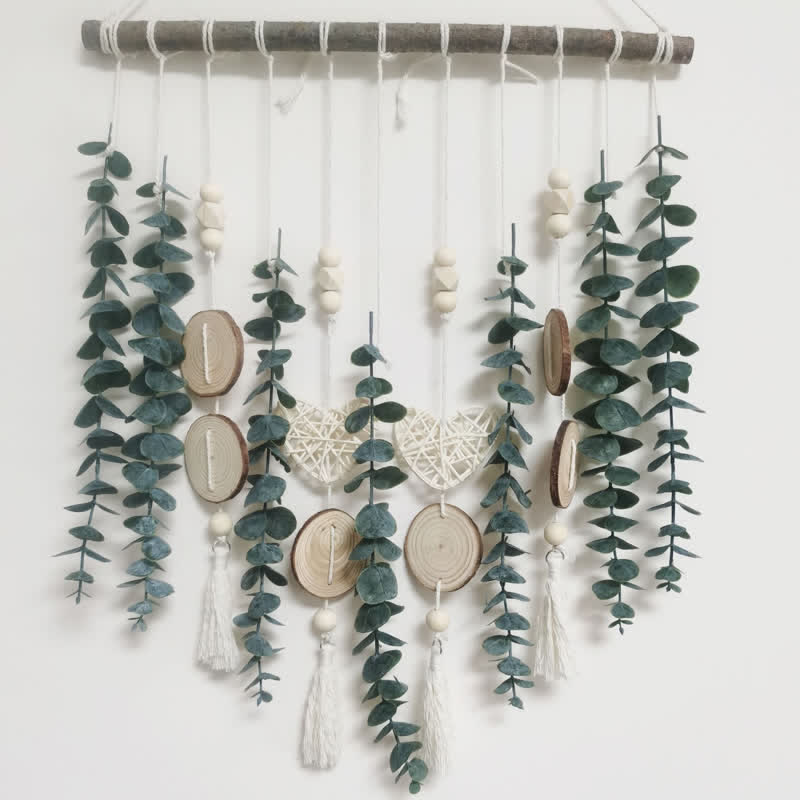 Olivenorma Artificial Eucalyptus Wall Hanging Decor - Style 6 - image 12
