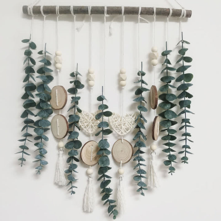 Olivenorma Artificial Eucalyptus Wall Hanging Decor - Style 6 - image 12