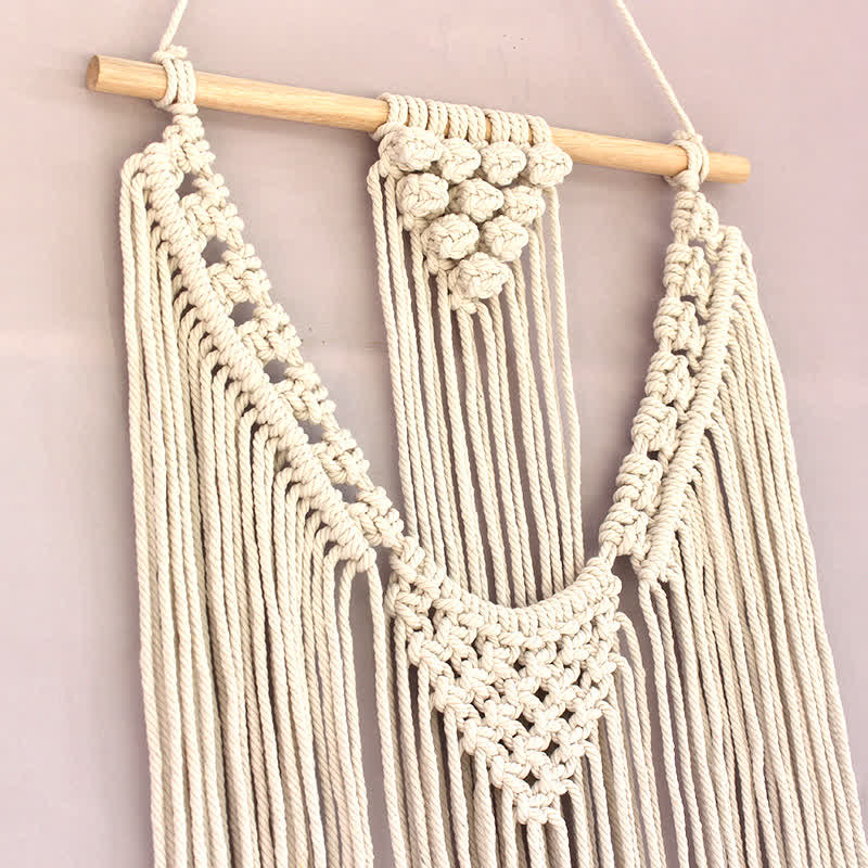 Olivenorma Bohemian Handwoven Tassel Wall Decor - image 4