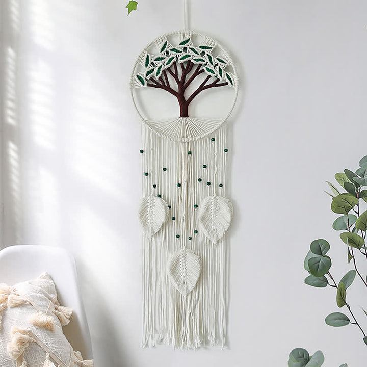 Olivenorma Handwoven Tree Of Life Tapestry Wall Decor - image 0